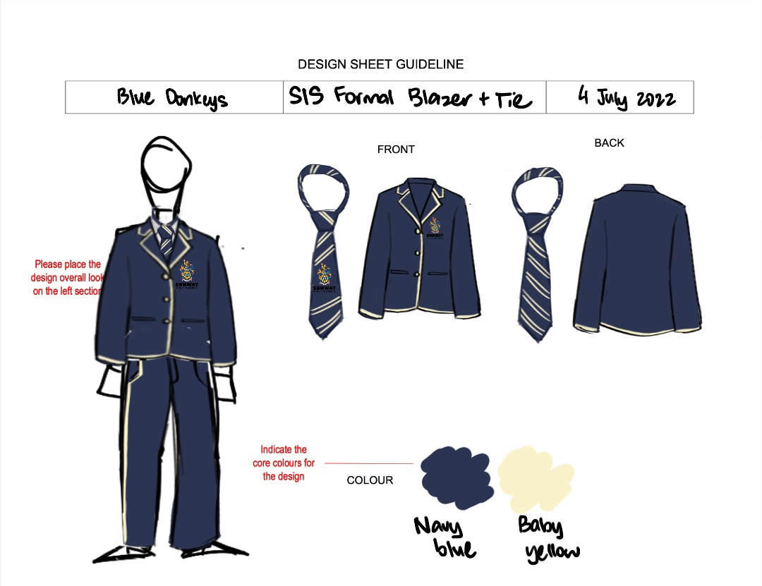 SIS Blazer & Tie