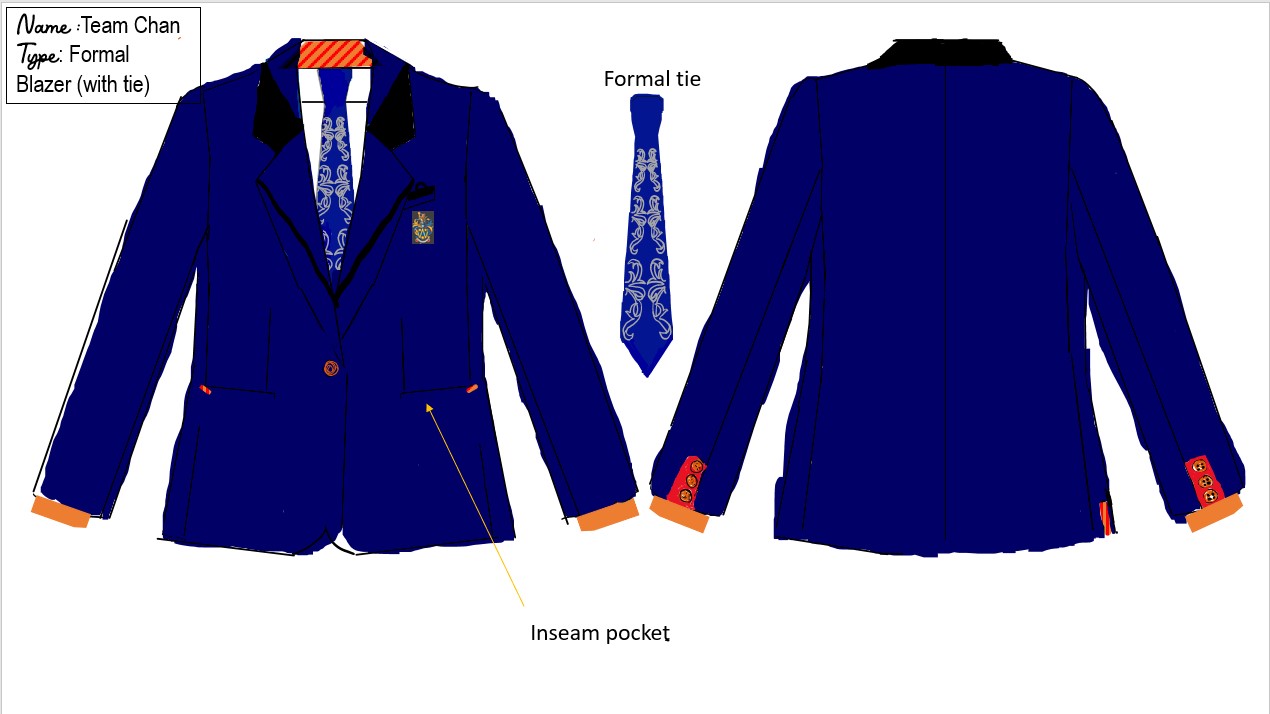 SIS Blazer & Tie